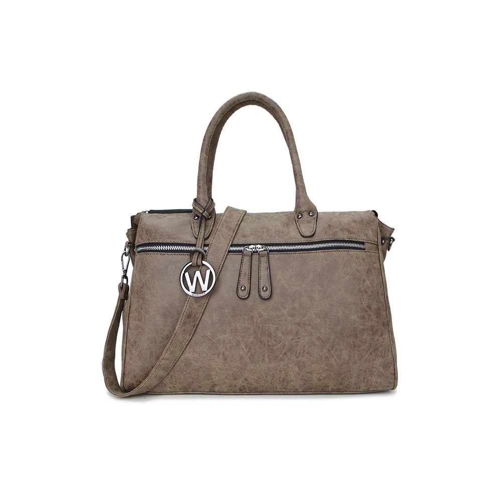 Wimona Fabiana 2021 Schoudertas Taupe