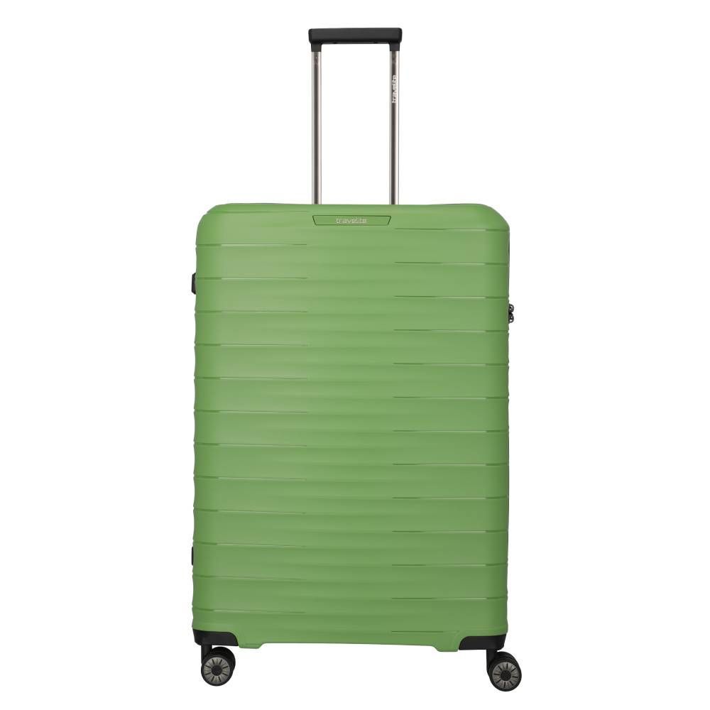 Travelite Mooby 4 Wiel Koffer 77cm Groen