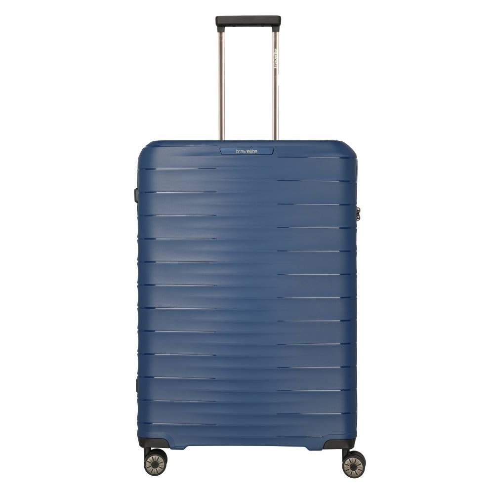 Travelite Mooby 4 Wiel Koffer 77cm Blauw