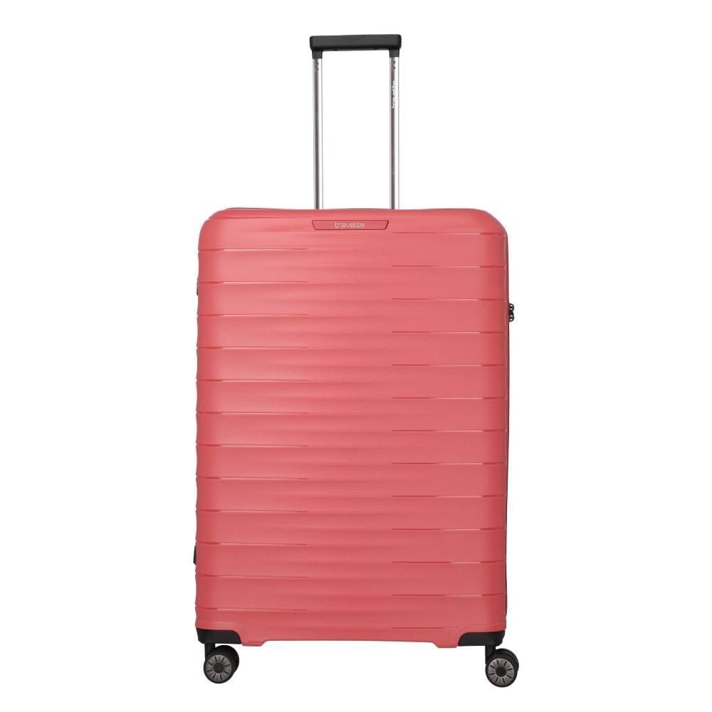 Travelite Mooby 4 Wiel Koffer 77cm Rood