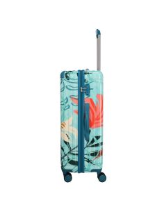 Travelite Cruise Print 4-Wiel Koffer 77cm Turquoise Lily online - Main Image