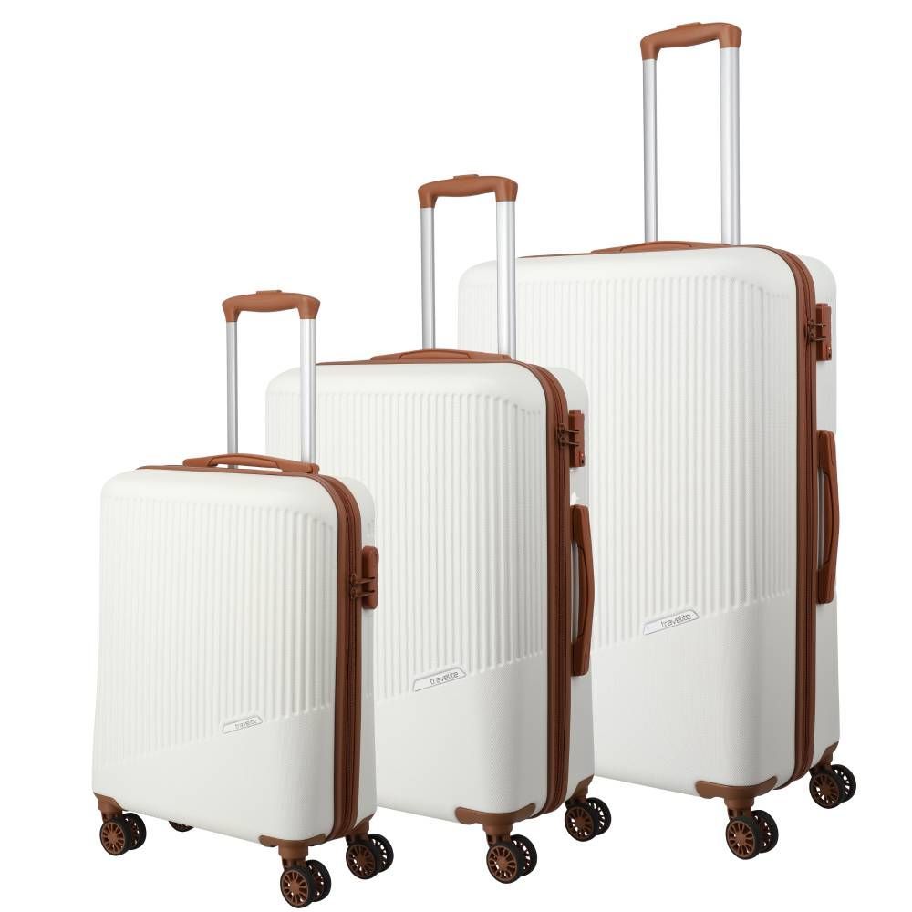Travelite Bali 3-Delig Kofferset Wit...