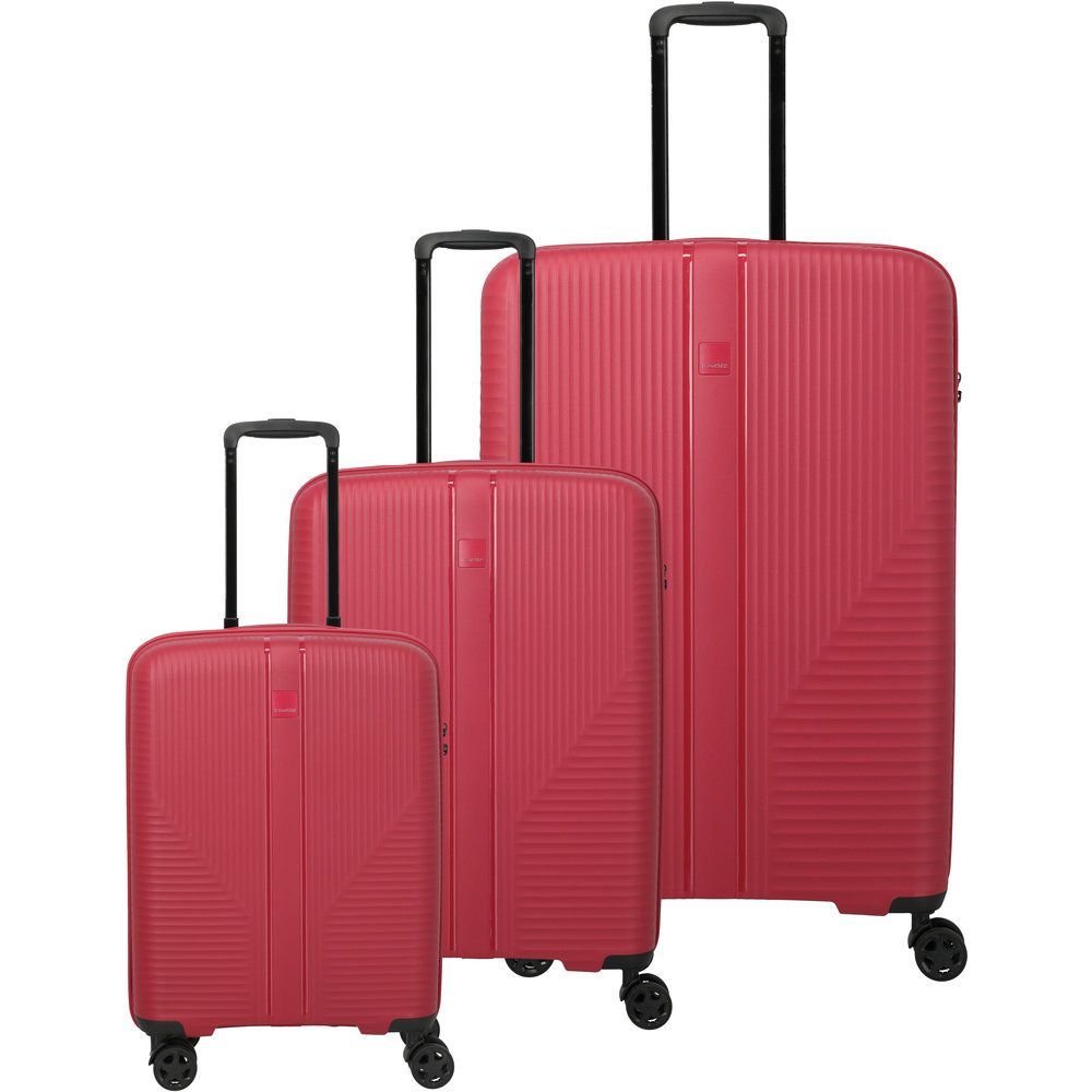 Travelite Air Stripe Kofferset Rood